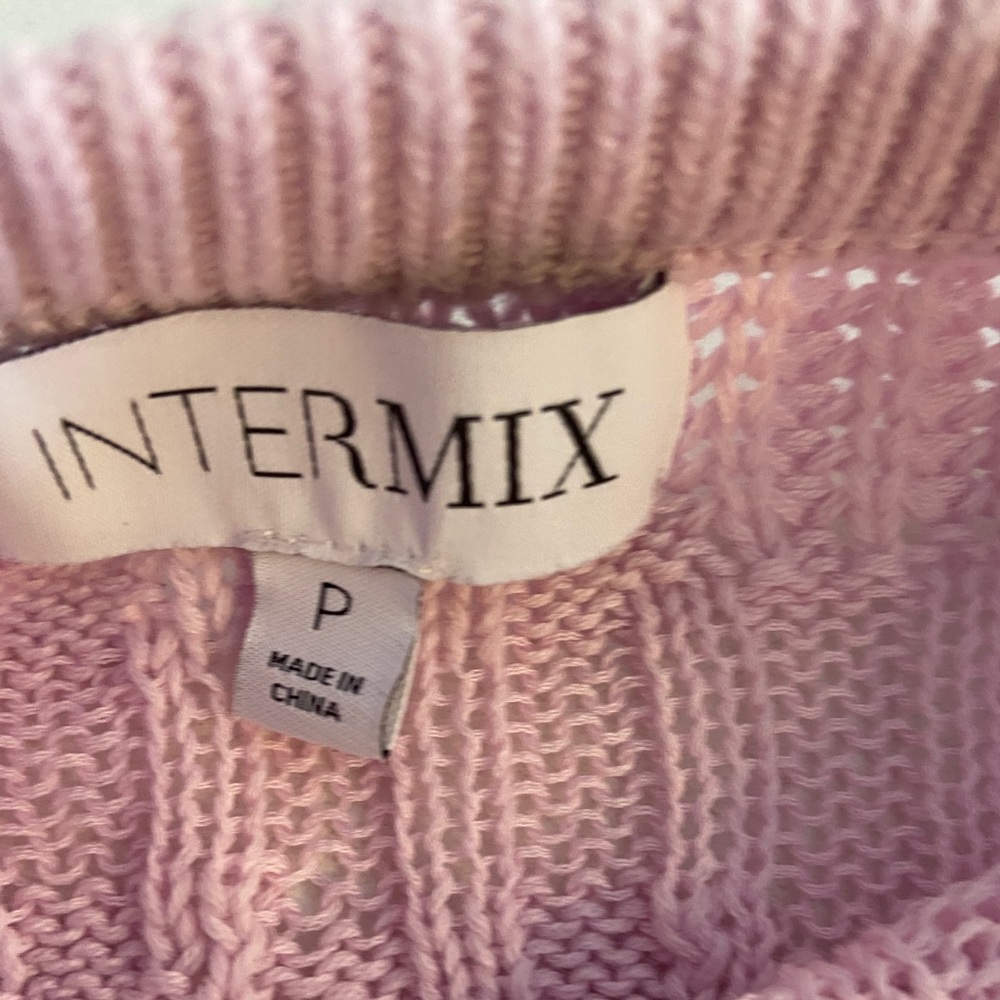 intermix pink sweater - Picture 2 of 2